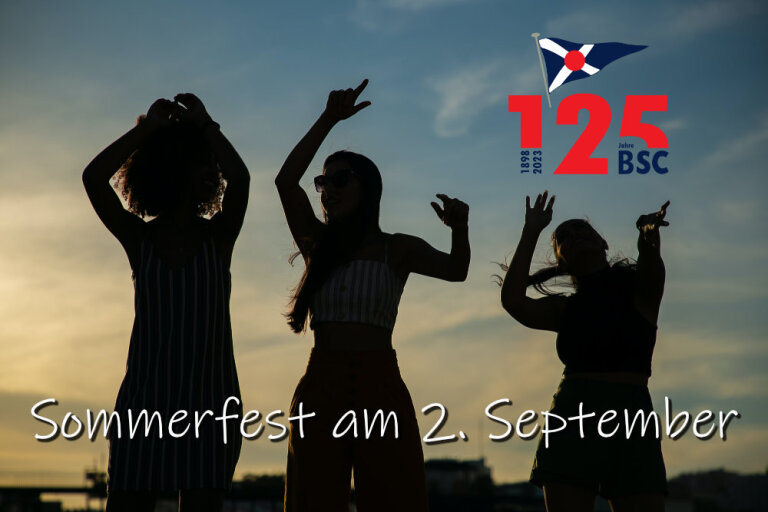 BSC-Sommerfest in Rot, Blau und Weiß am 2. September