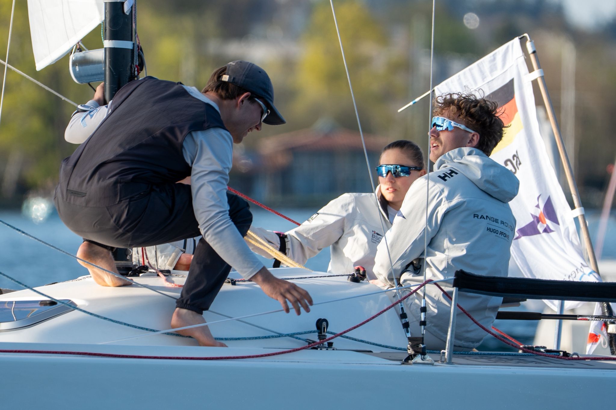 Erster Spieltag der Segelbundesliga auf dem Starnberger See