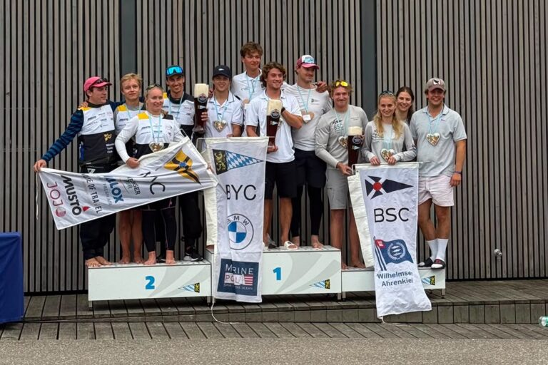BSC-Juniorenteam auf dem Starnberger See