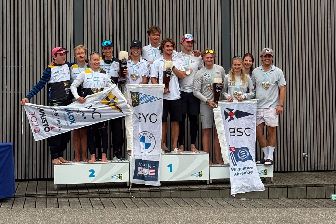 BSC-Juniorenteam auf dem Starnberger See
